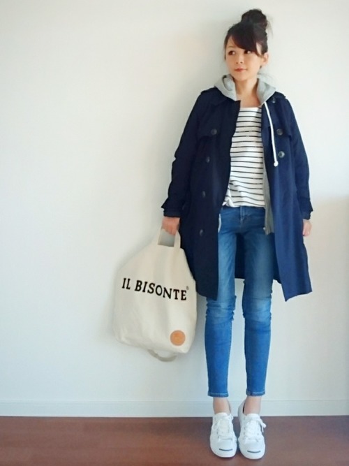 彼から借りたような チャンピオンのパーカー コーデ集 Lamire ラミレ