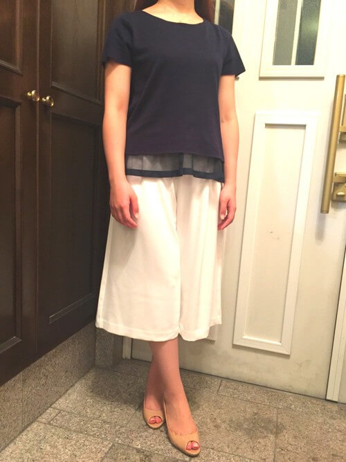 ユニクロのガウチョパンツ特集 カラー別におすすめのコーデを紹介 Lamire ラミレ