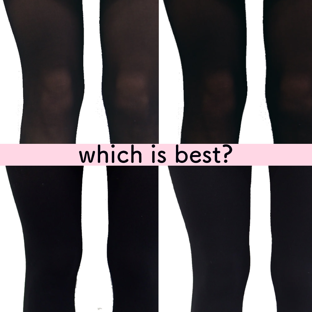 黒タイツのデニールどれを選ぶ？実際に履いて細見え・履きやすさ・おしゃれ度を比較！