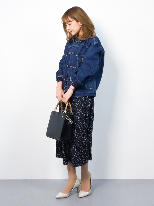 ジージャン デニムジャケットのレディースコーデ集 年春 Lamire ラミレ