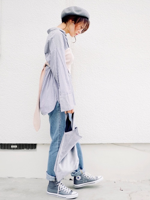 春コーデに頼れるのは結局 コンバーススニーカー 種類や色はどうする Lamire ラミレ