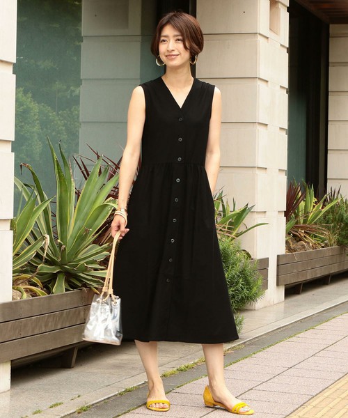 レトロな魅力にキュン この夏は 前ボタンワンピース がかわいいんです Lamire ラミレ