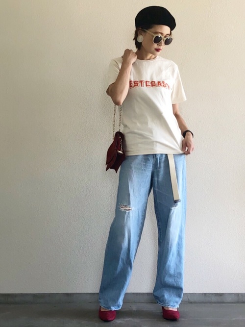 トップス 前だけin はもう古い 全部inか全部outが最旬コーデです Lamire ラミレ