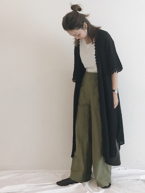 高い着回し力を発揮 前開きワンピース が夏から秋まで使えるんです Lamire ラミレ