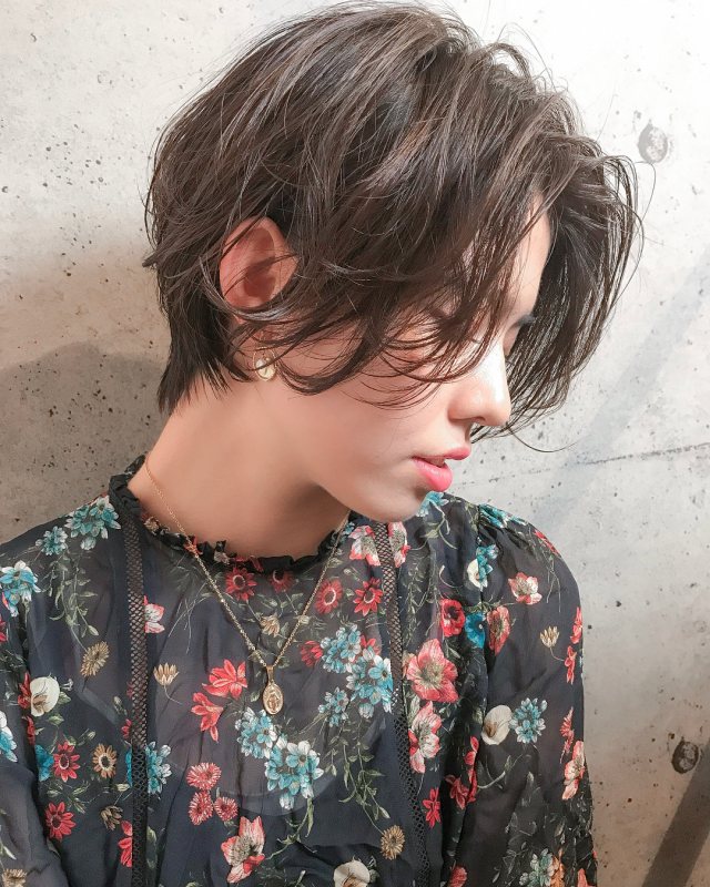 くせ毛 ショート 前髪 くせ毛ショートヘア特集 くせ毛はショートを可愛くする ショートボブ ベリーショート 黒髪etc