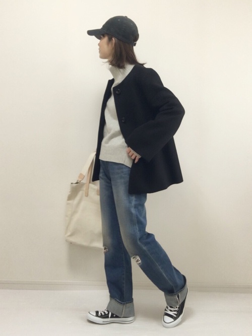 ロールアップデニムのコーデ12選 周りと差が出る幅と居り方を紹介 Lamire ラミレ