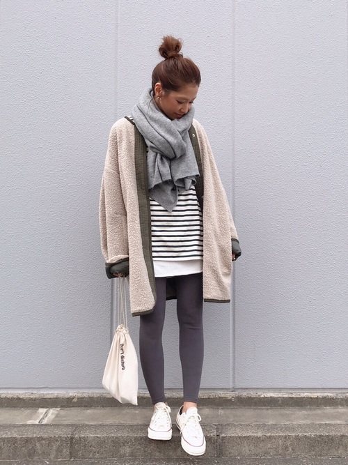 程よくラフで華奢見え ゆるピタシルエットコーデが冬にもってこい Lamire ラミレ