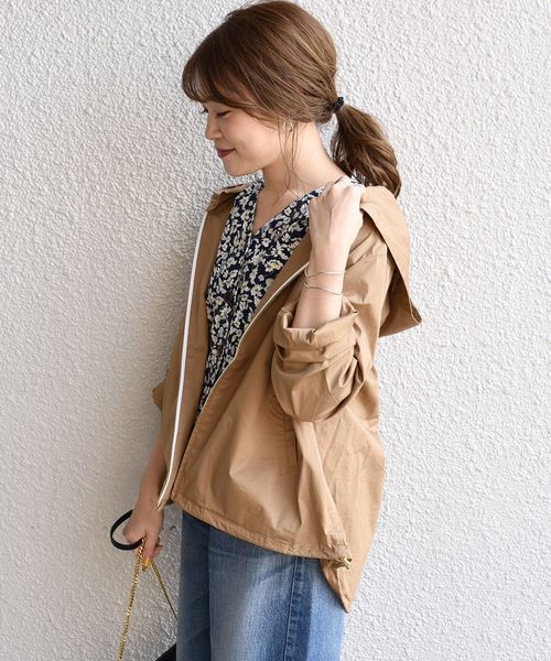 モカカラーブームに便乗 春の羽織りはベージュがいいに決まってる Lamire ラミレ