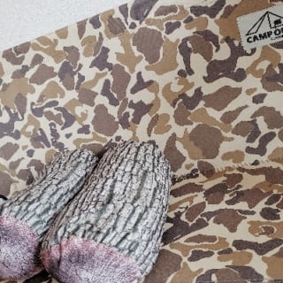 ダイソー丸太クッション