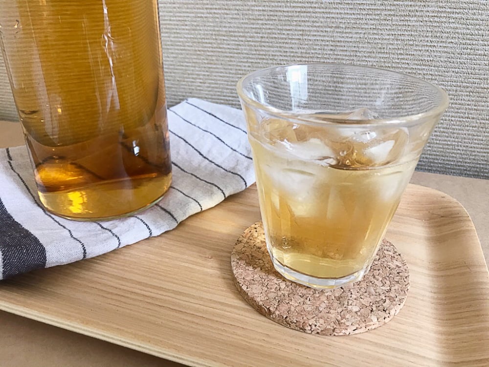 無印良品はと麦レモングラスの試飲