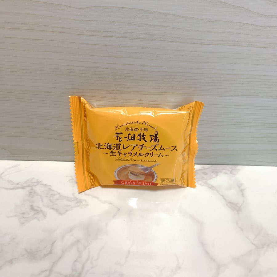 北海道レアチーズムースのパッケージ写真