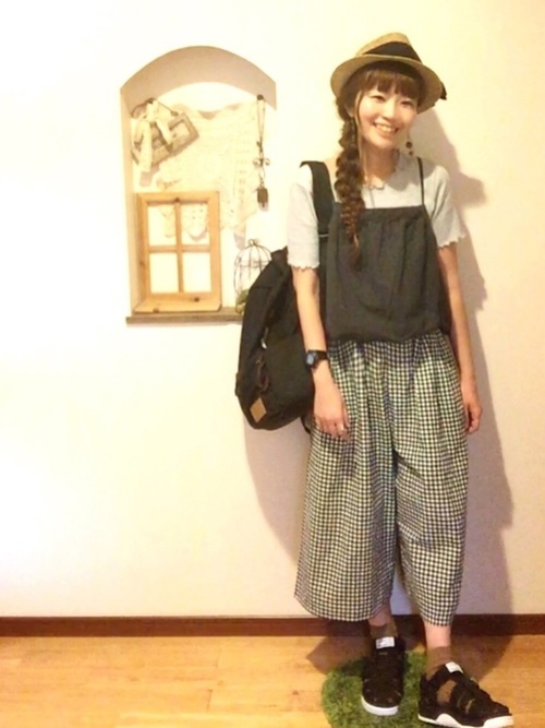 チェックのガウチョパンツの人気レディースコーデ選 季節別きれいめ着こなしを紹介 Lamire ラミレ チェックのガウチョパンツの人気レディースコーデ選 季節別きれいめ着こなしを紹介 Lamire ラミレ