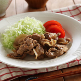 下味冷凍で作る豚の生姜焼き