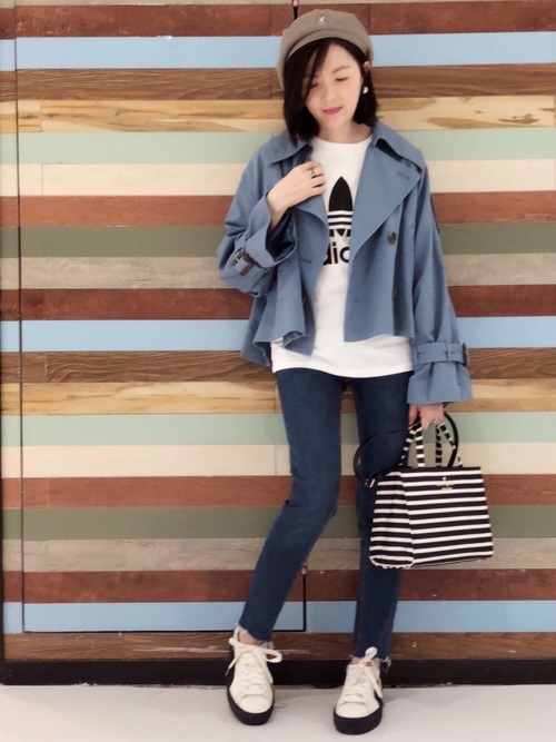 アディダスオリジナルスの人気コーデ18選 大人かわいいスポーツミックスコーデを紹介 Lamire ラミレ