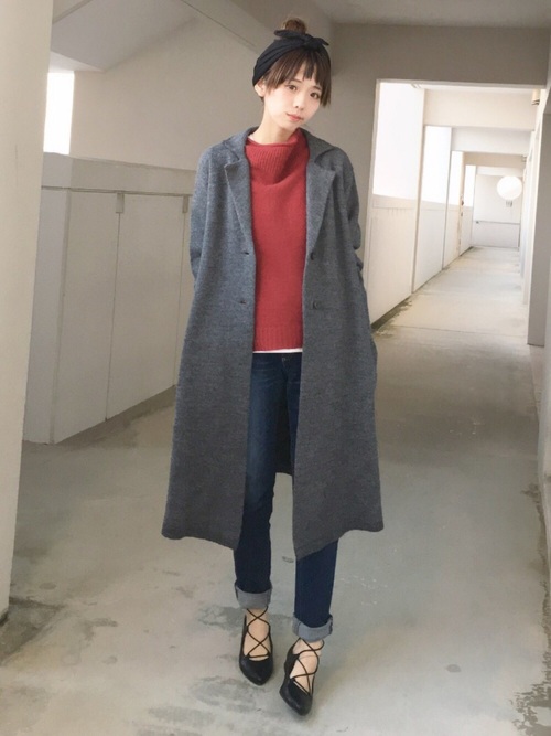 赤tシャツのレディースコーデ人気おすすめ選 大人かわいいナチュラル着こなし術 Lamire ラミレ