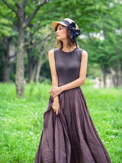 大人っぽくて女っぽい スナイデル の 細見えワンピ はデートにも女子会にも最適 Lamire ラミレ