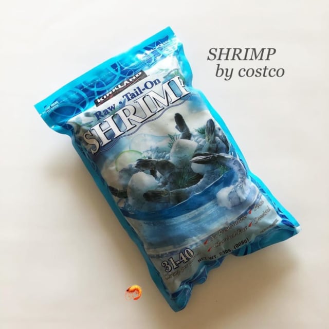 コストコ冷凍エビ