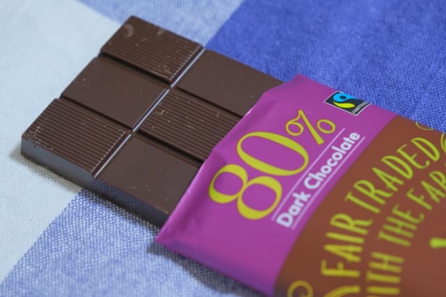 カルディ フェアトレードチョコレートのカカオ80％画像