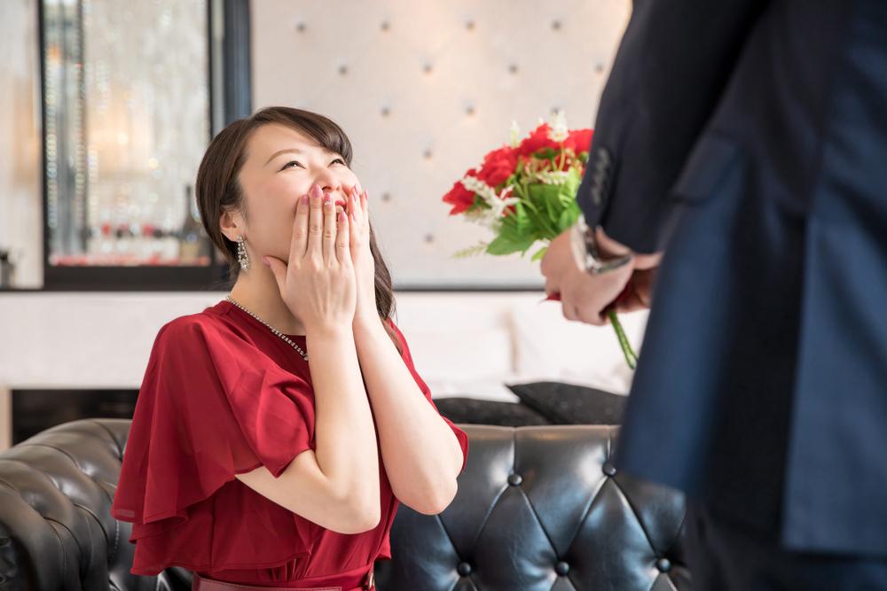 愛されている女性