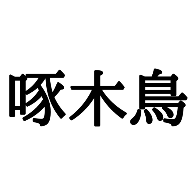 啄木鳥 って読める ヒントは木に穴をあける動物です 正しい読み方と意味 を解説 Lamire ラミレ