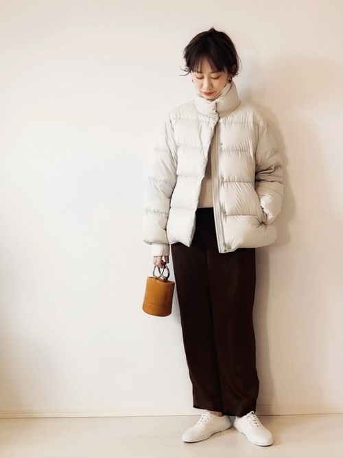 ユニクロ もはや定番 カタチがお洒落 美人見えする ダウンコーデ 4選 Lamire ラミレ