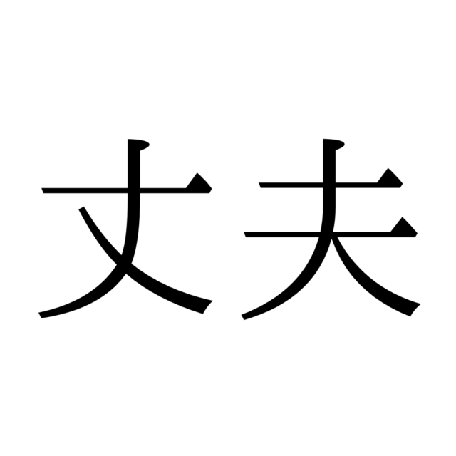 丈夫 じょうぶ じゃない 読めたらすごい 難読漢字 4選 Lamire ラミレ