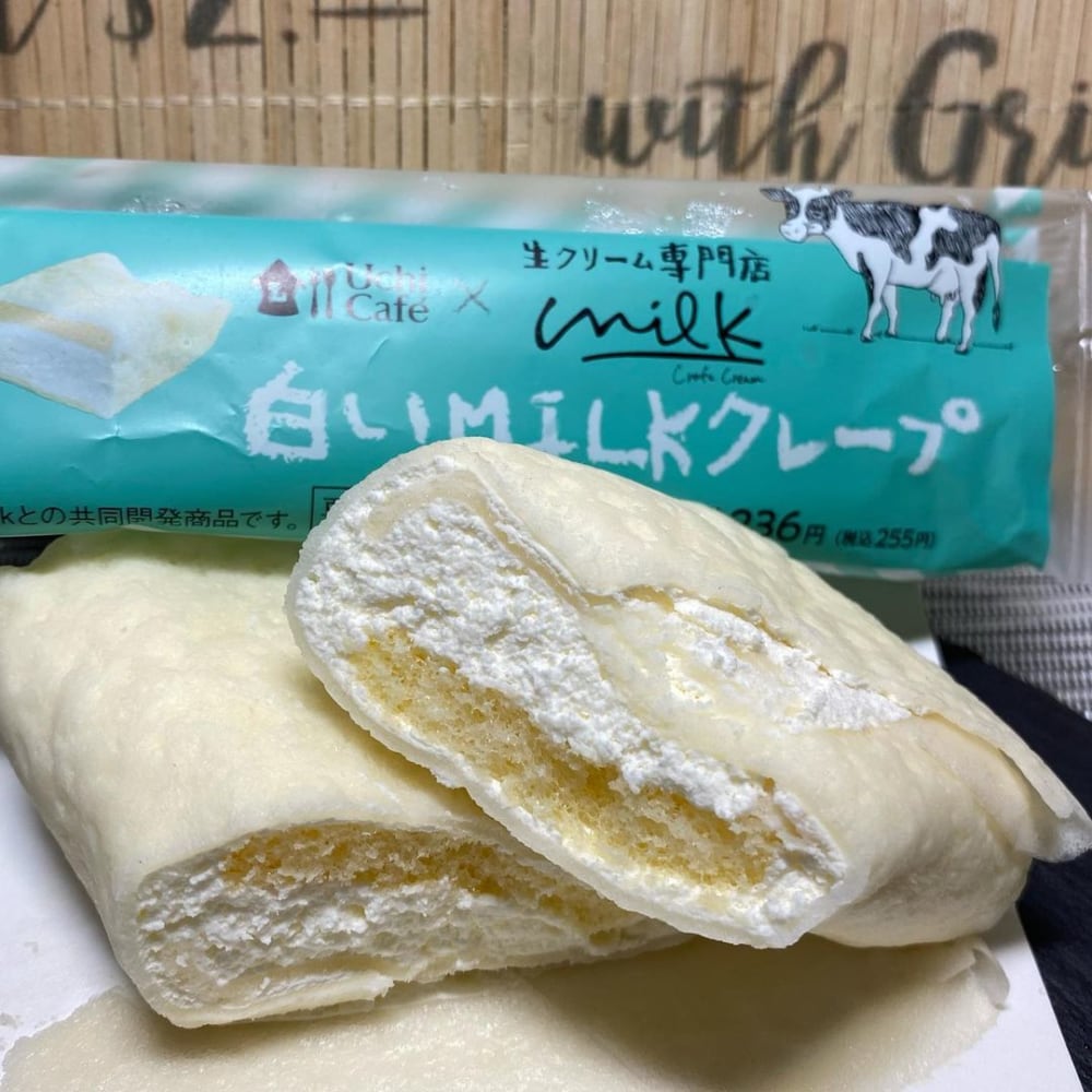 ローソン「白いMILKクレープ」