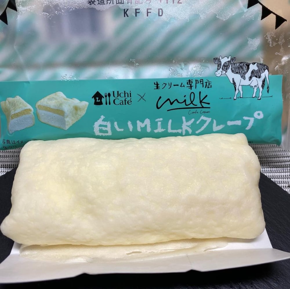 ローソン「白いMILKクレープ」