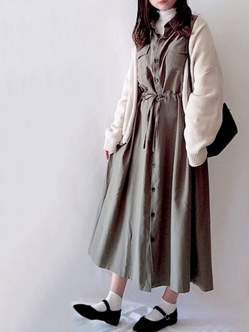 コレ ハニーズ で買えるの 大人気の ワンピース で冬コーデ Lamire ラミレ