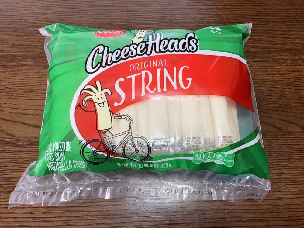 コストコのフリゴストリングチーズのパッケージ写真