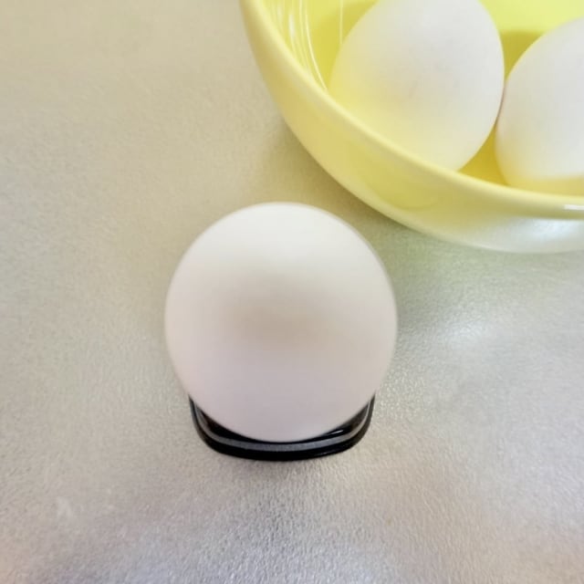 ゆで卵の殻むきが簡単にできます。