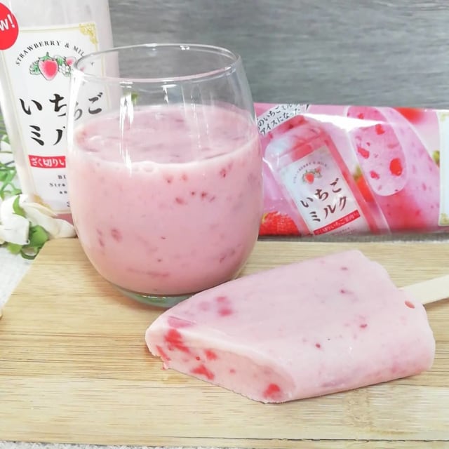 ファミリーマート「いちごミルク」「いちごミルクアイスバー」