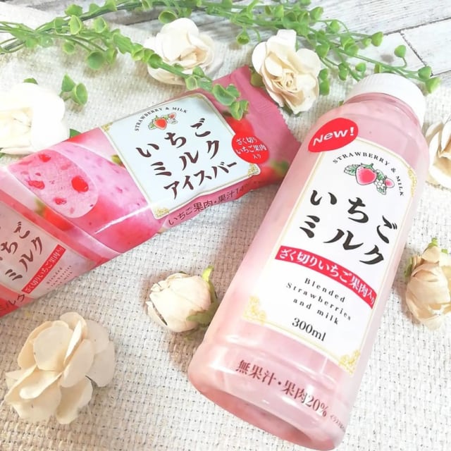 ファミリーマート「いちごミルク」「いちごミルクアイスバー」