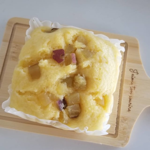 さつまいもの蒸しパン