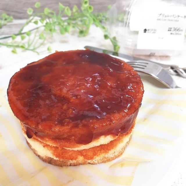 ローソン「ブリュレパンケーキ」