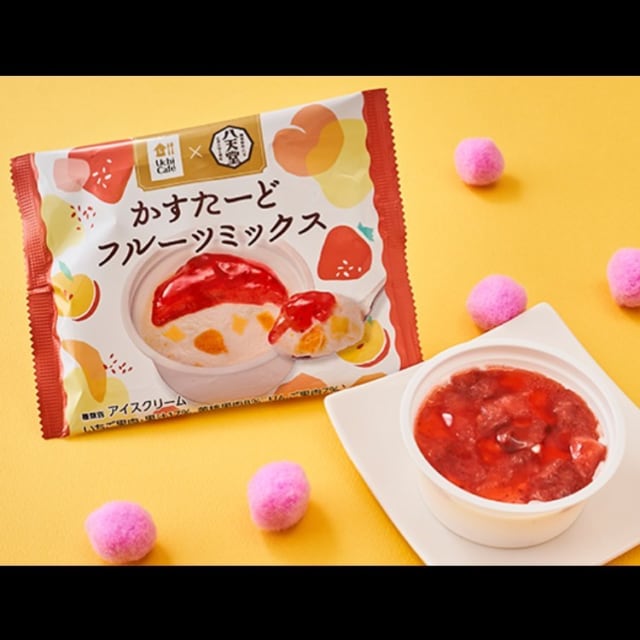 ローソンのカスタードフルーツミックスの写真