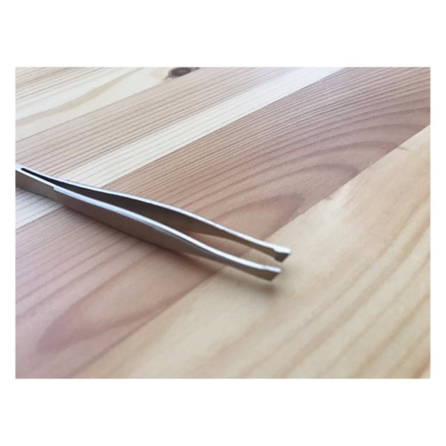 無印良品のスチール毛抜き