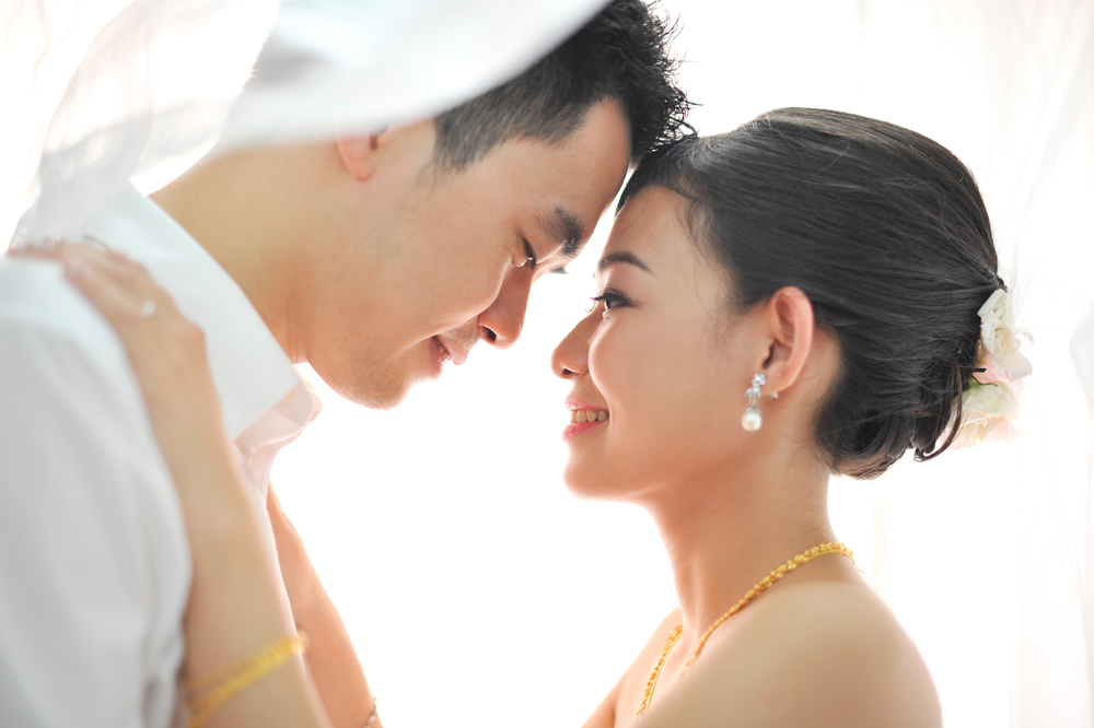 結婚式の写真