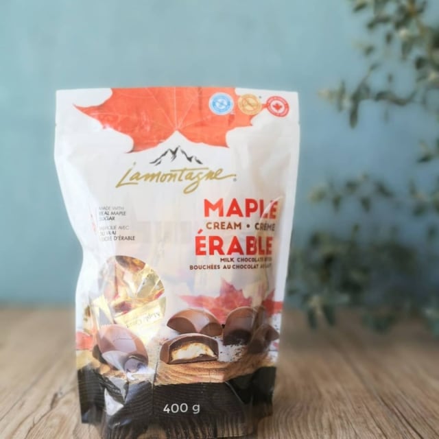 ラモンターニュミルクチョコレートメープルバイツ