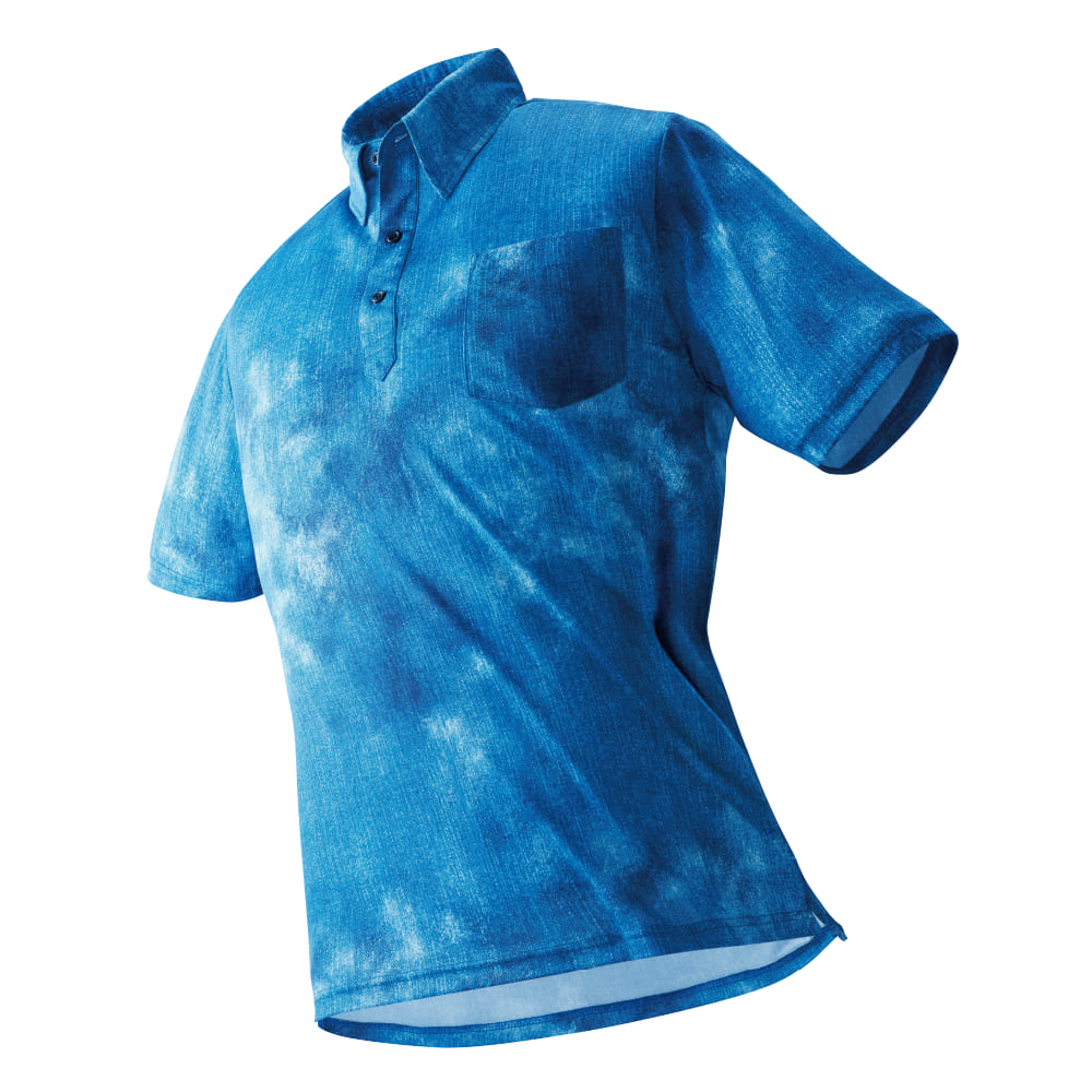 ワークマンの放熱冷感半袖ポロシャツの写真