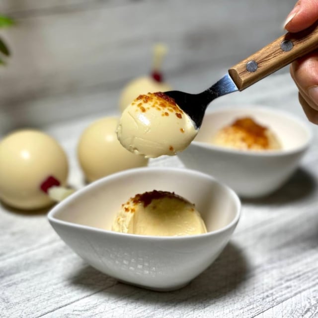 コストコで牧家の「クレームブリュレ」