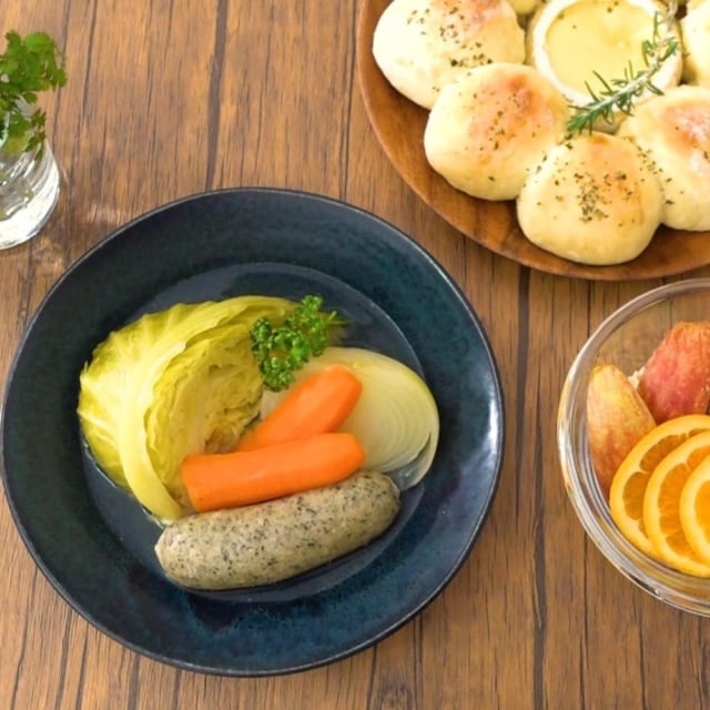 業務スーパーのチキンブイヨンを使って作った料理の写真