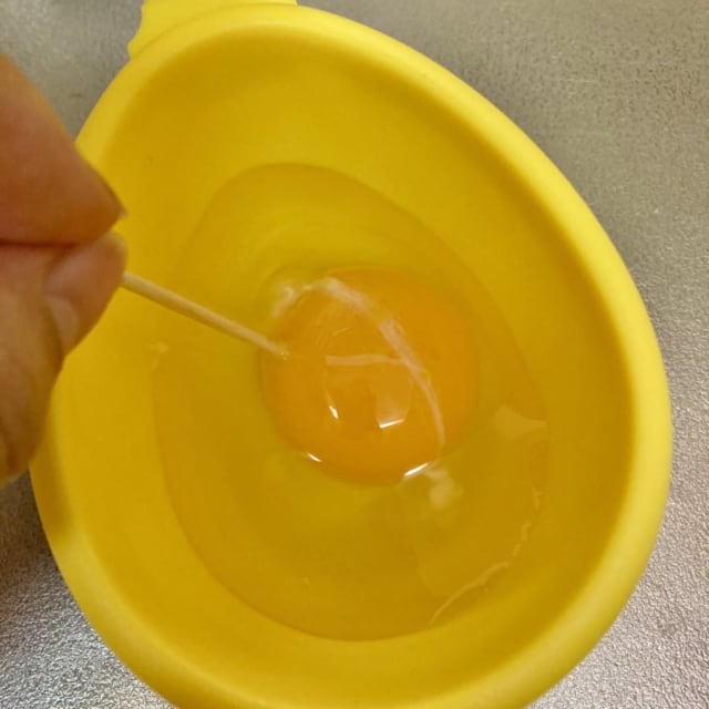 ダイソーのレンジで簡単！温泉卵は使い方も簡単です。