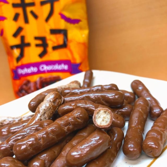 カルディのサクッとポテチョコの写真