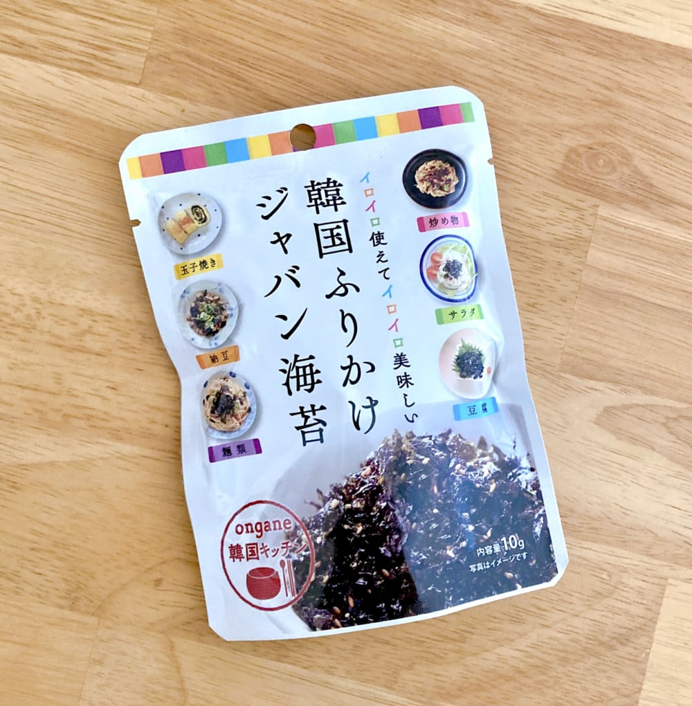 お家で韓国ご飯が楽しめる韓国ふりかけジャバン海苔。
