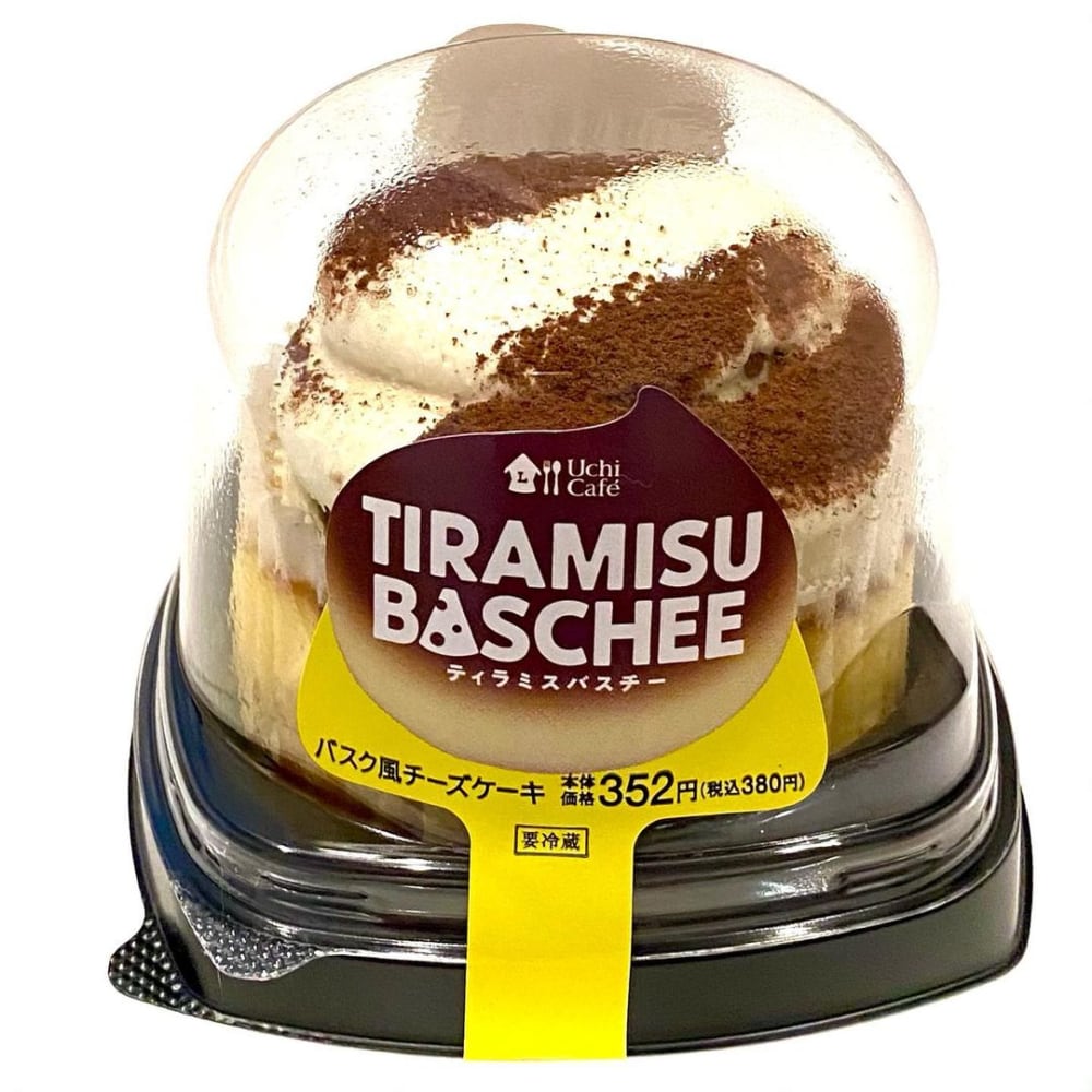 ティラミスバスチーバスク風チーズケーキ