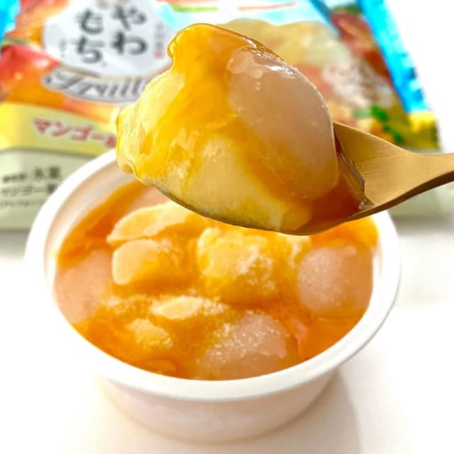 やわもちアイスFruitsマンゴー&マンゴー&マンゴー