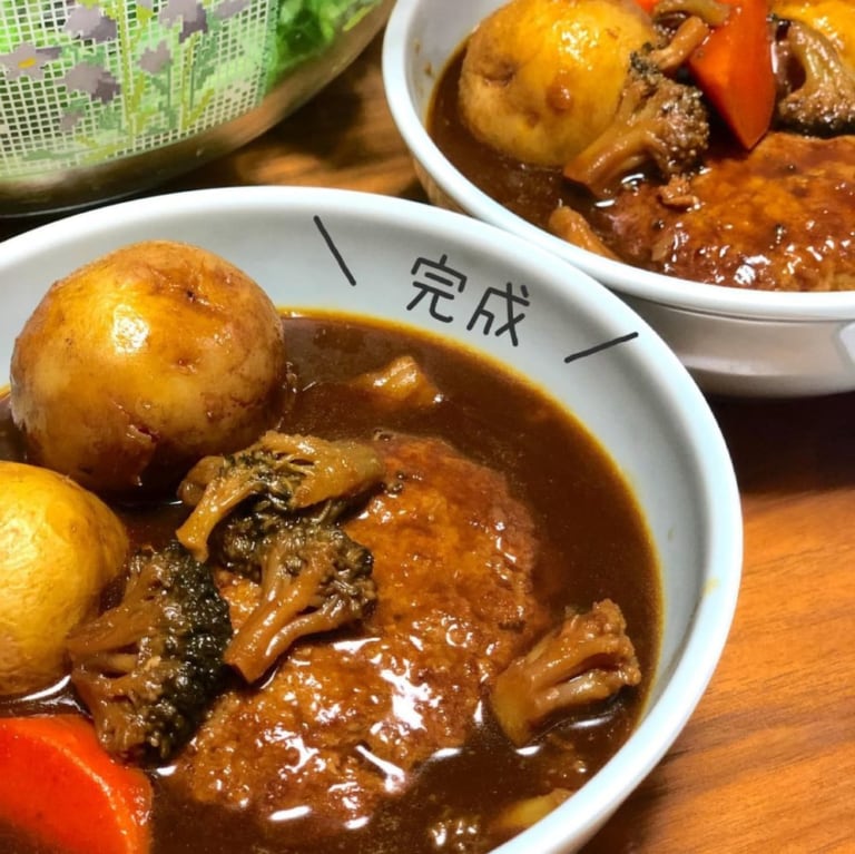 コストコの煮込みハンバーグキットの写真