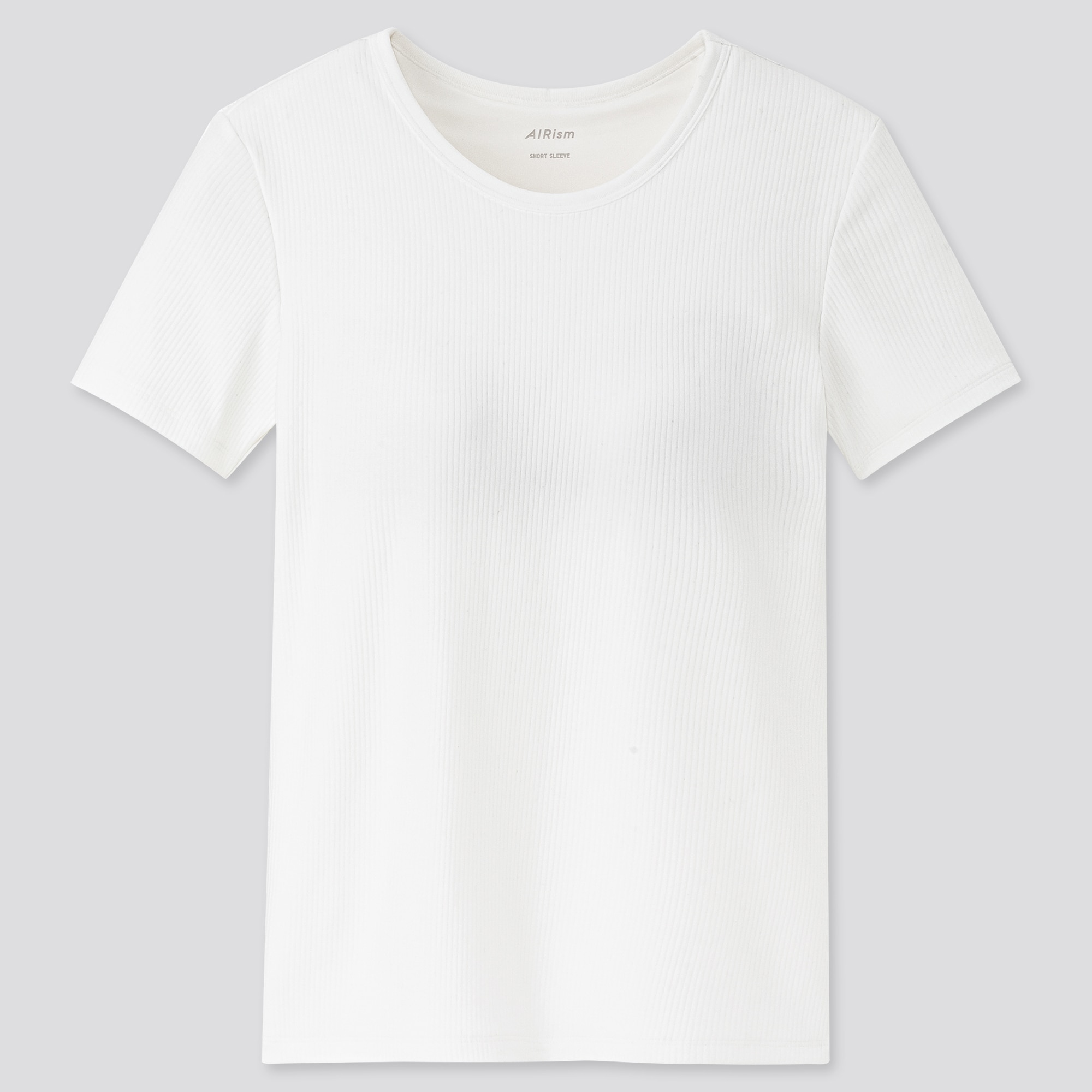 ユニクロのエアリズムコットンリブブラTシャツの写真