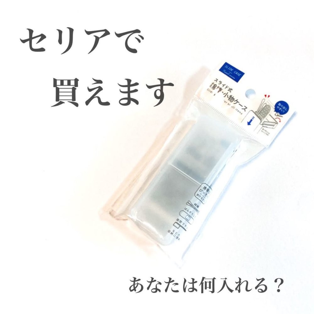 コレは隠れた名品です セリアの とあるケース が持ち歩きに便利すぎ Lamire ラミレ